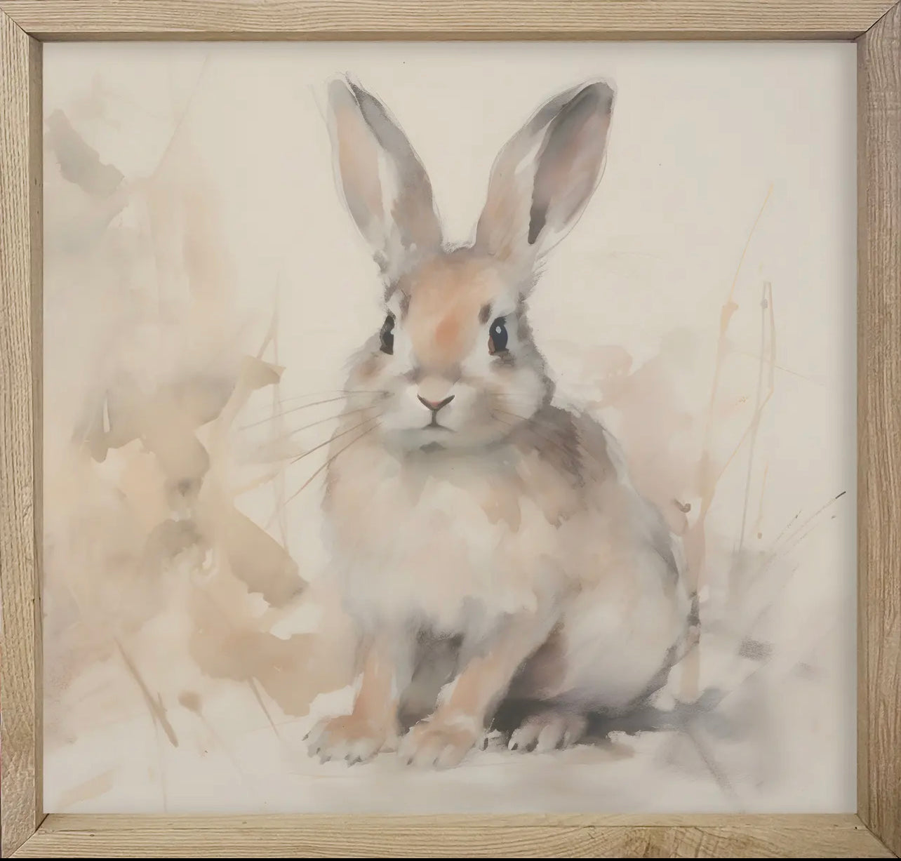 24x24 Vintage Bunny