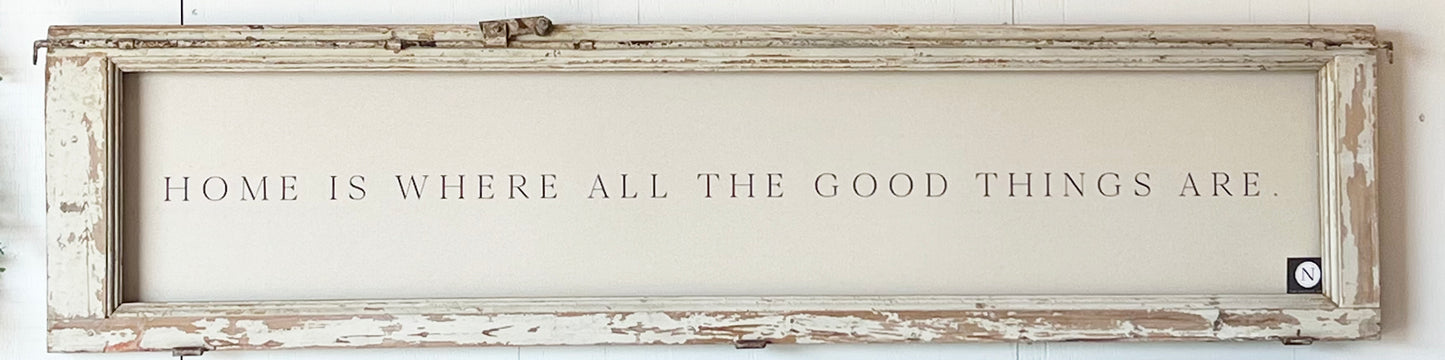 Super Long Medium with Hardware Reclaimed European Frame - 3033