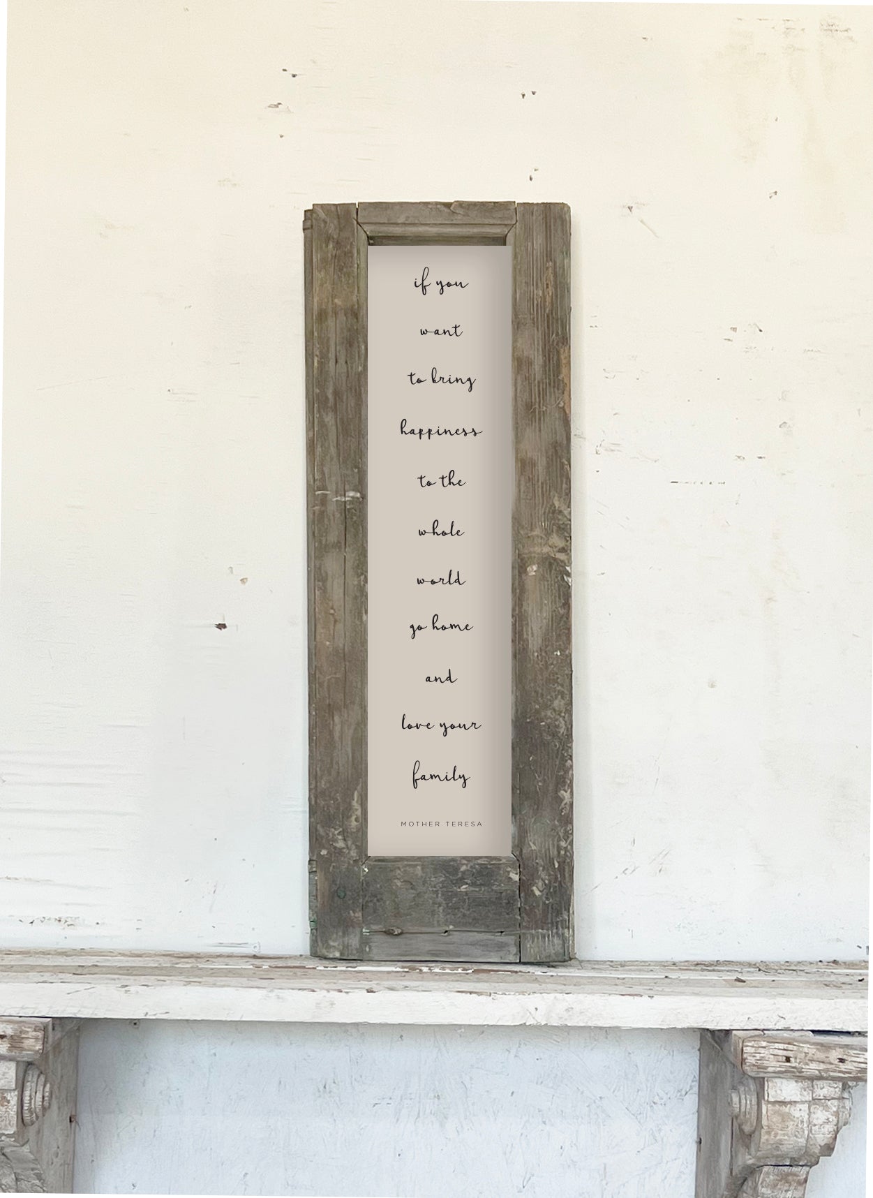 Small Reclaimed European Frame - 3172