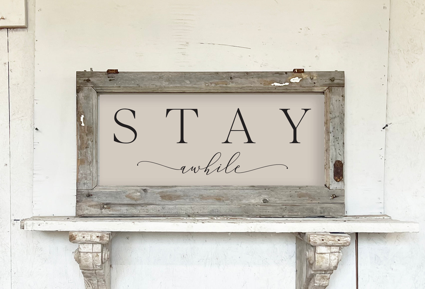 Short & Wide Reclaimed European Frame - 3190