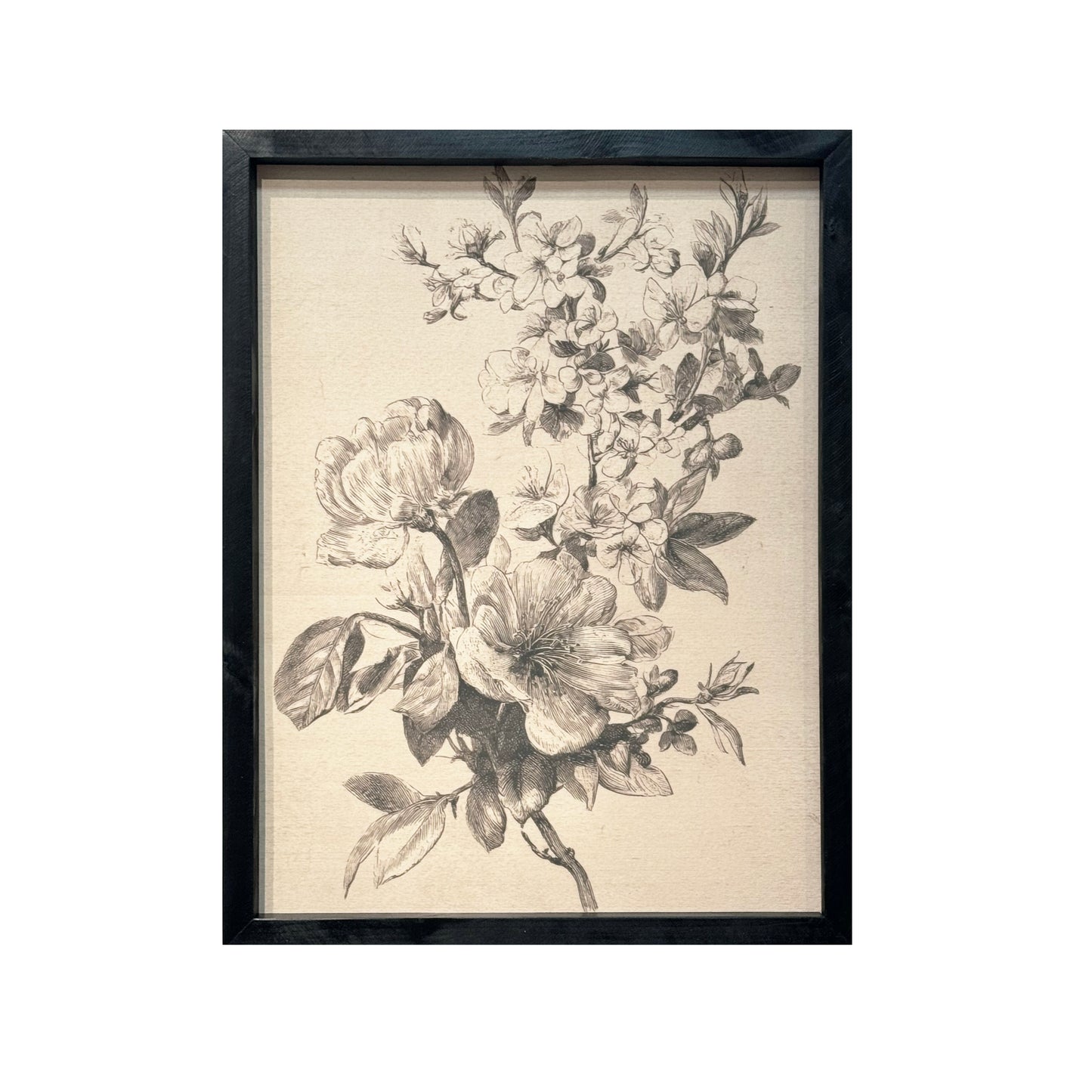 34x44 Thin Timberwood - Vintage Floral
