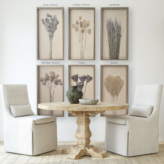 35 x 18 Textured Botanicals