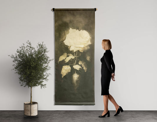 6' Vertical Canvas Scrolls