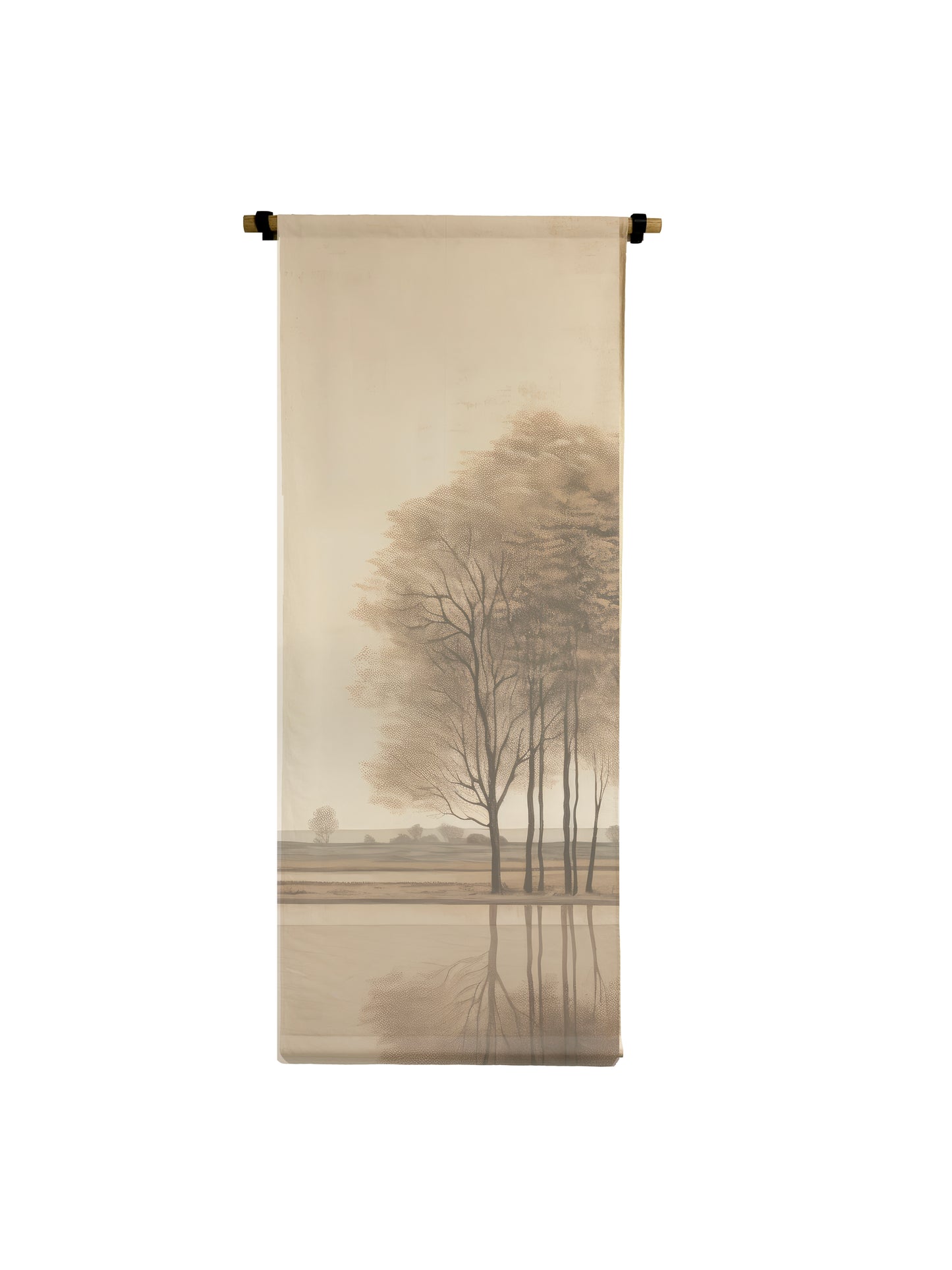6' Vertical Canvas Scrolls