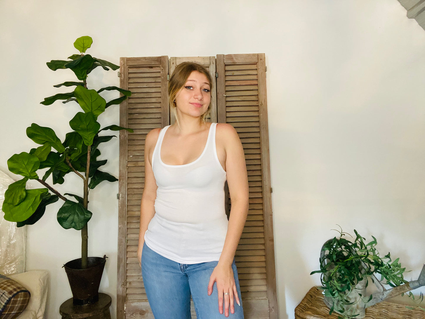 Fitted Tank-top