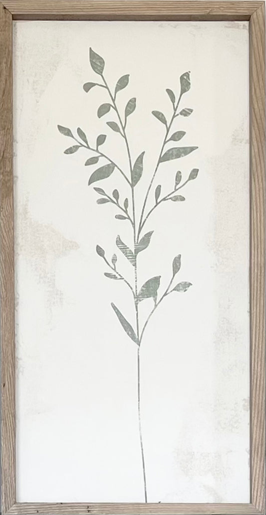 35 x 18 Plaster Botanicals