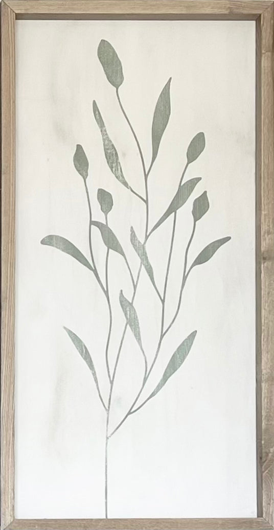 35 x 18 Plaster Botanicals