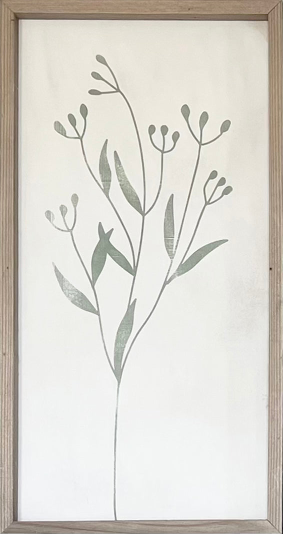 35 x 18 Plaster Botanicals