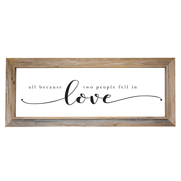 Long Rustic Frame