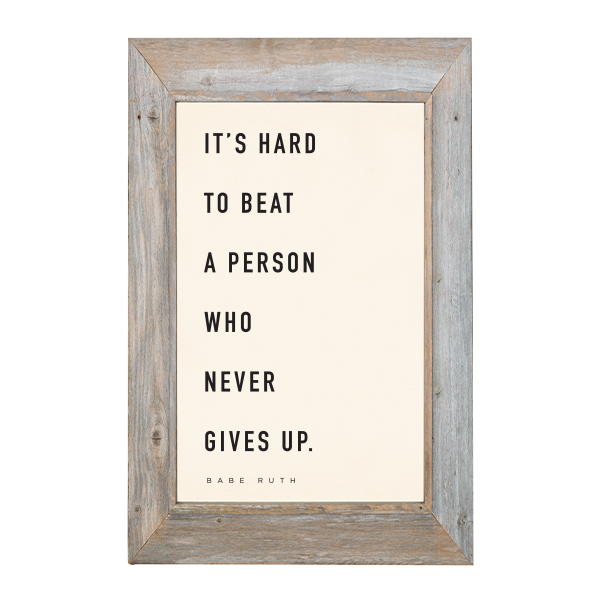 24x36 Rustic Frame