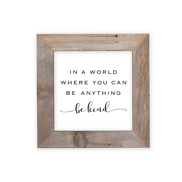 24x24 Rustic Frame
