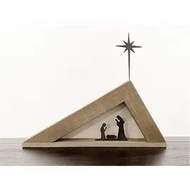 Canvas Nativity Scene
