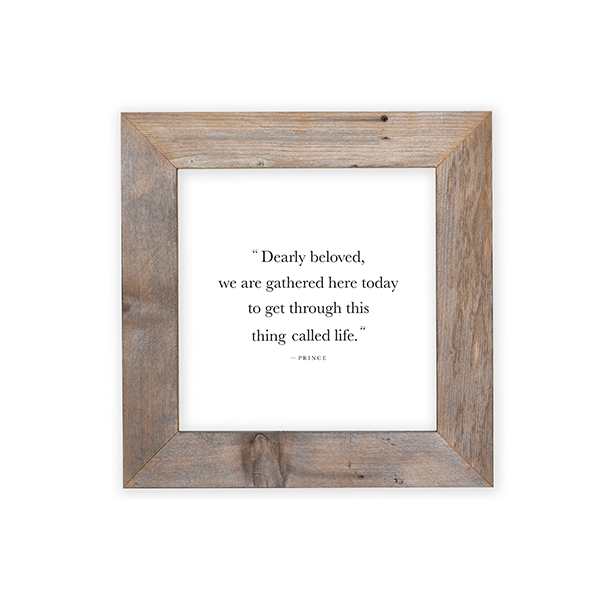 24x24 Rustic Frame