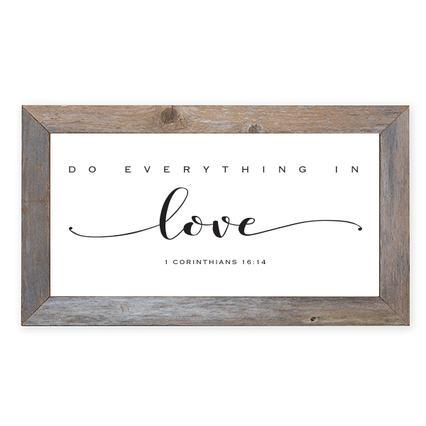 16 x 28 Rustic Frame