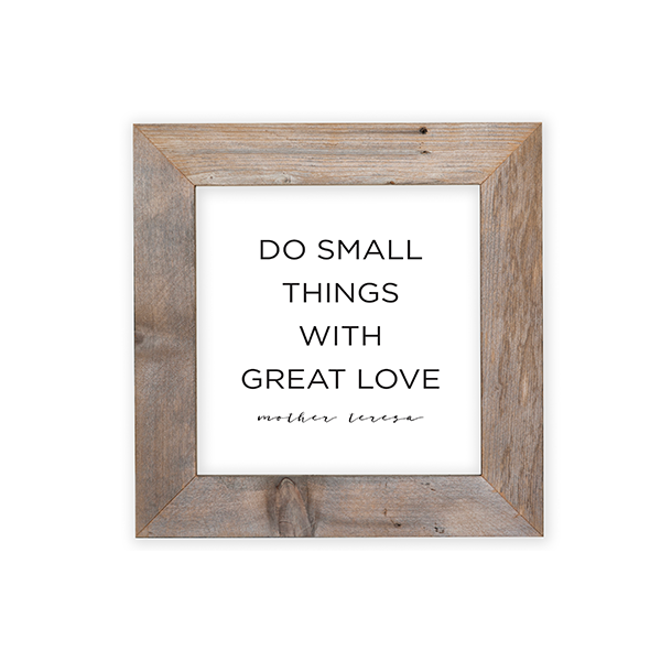 24x24 Rustic Frame