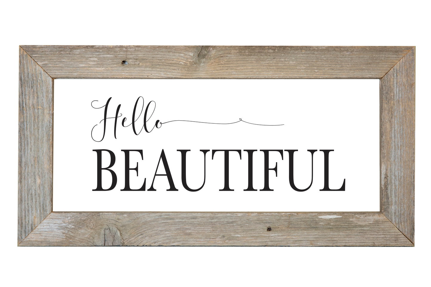 12x24 Rustic Frame