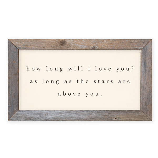 16 x 28 Rustic Frame