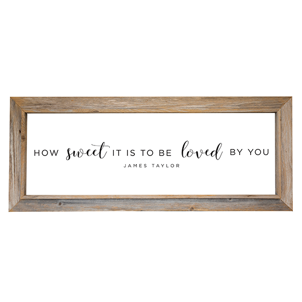 Long Rustic Frame