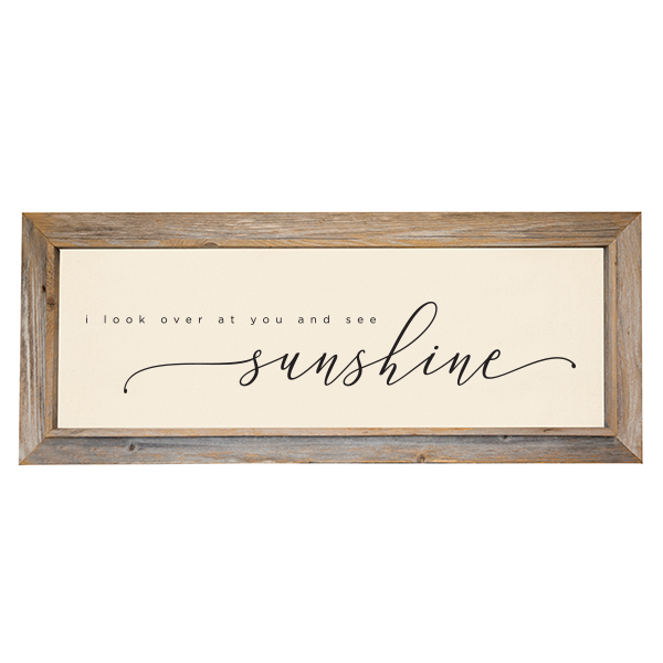Long Rustic Frame