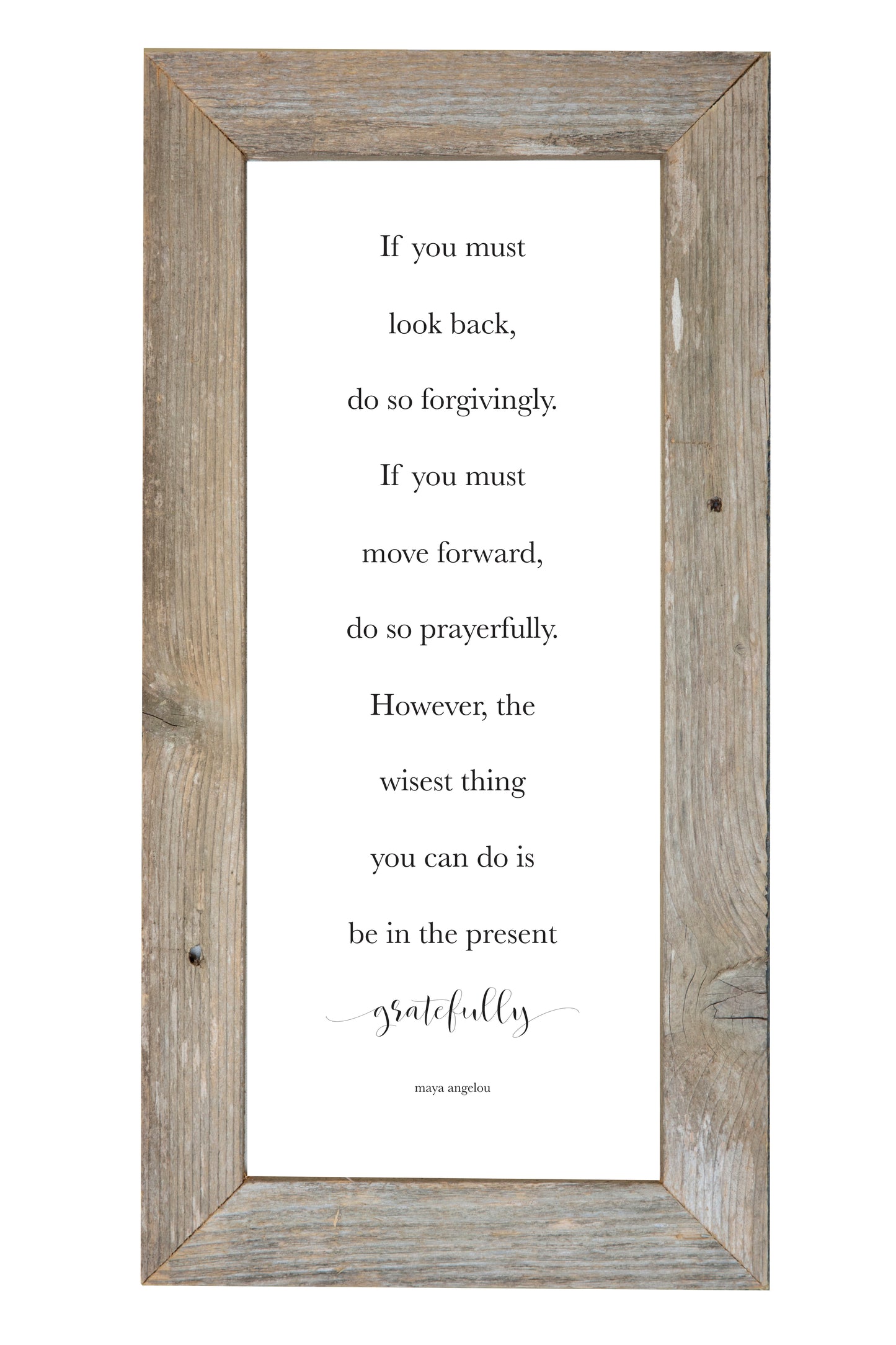 12x24 Rustic Frame
