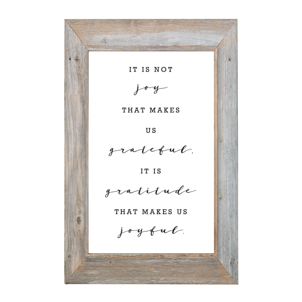 24x36 Rustic Frame