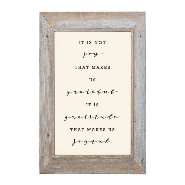24x36 Rustic Frame