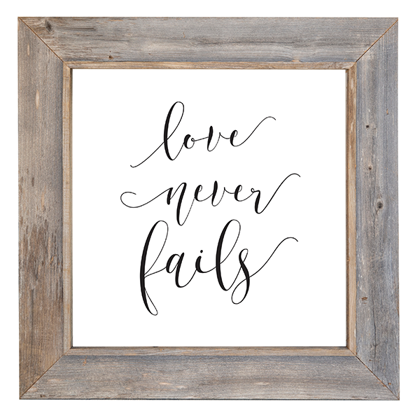30x30 Rustic Frame