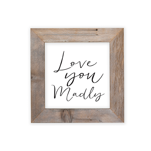 24x24 Rustic Frame