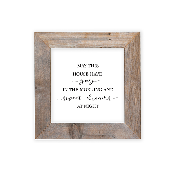 24x24 Rustic Frame