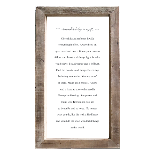 22x36 Timberwood Frame