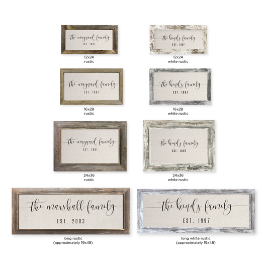 Custom Family Name - Script