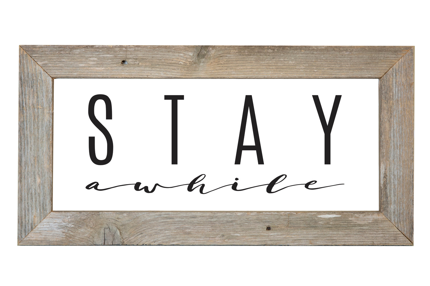 12x24 Rustic Frame