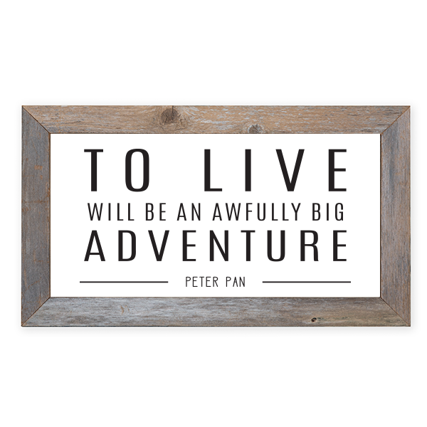 16 x 28 Rustic Frame