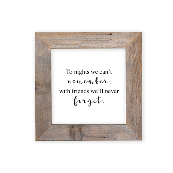 24x24 Rustic Frame