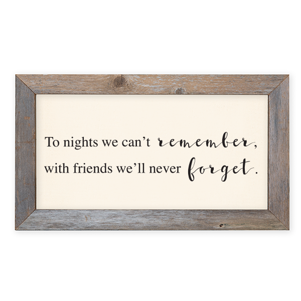 16 x 28 Rustic Frame