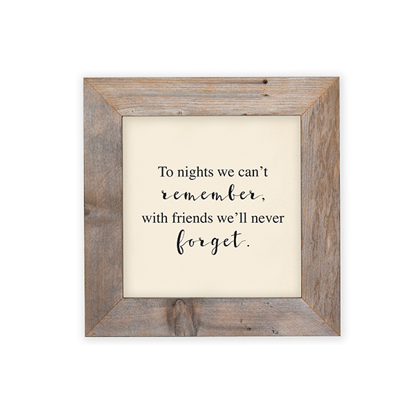 24x24 Rustic Frame