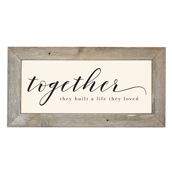 12x24 Rustic Frame