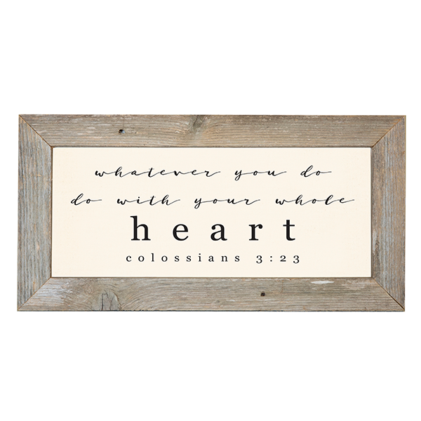 12x24 Rustic Frame