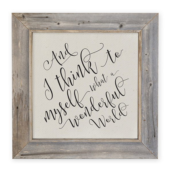 30x30 Rustic Frame