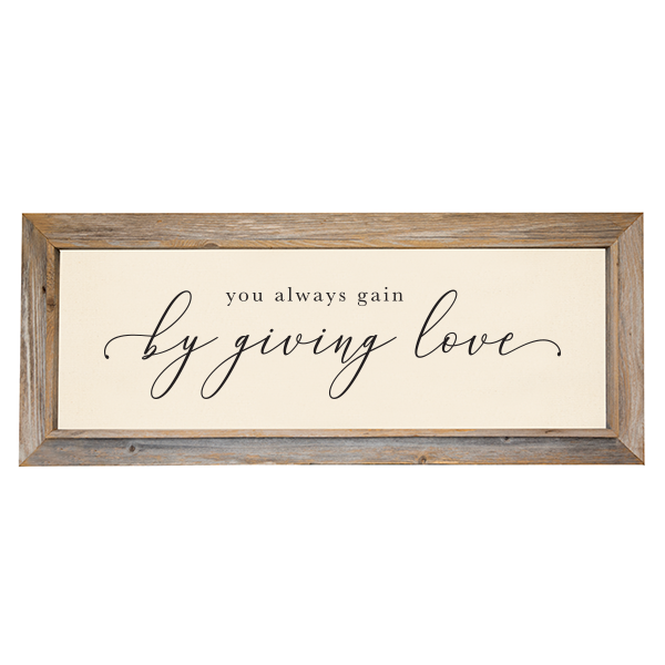Long Rustic Frame