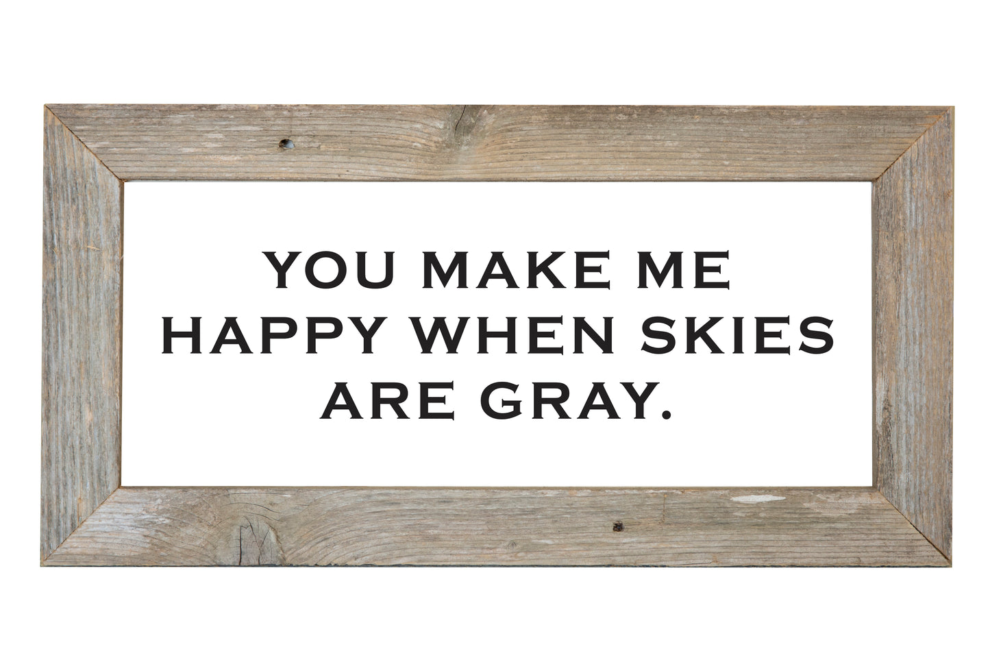 12x24 Rustic Frame