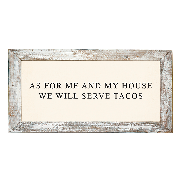 12x24 White Rustic Frame