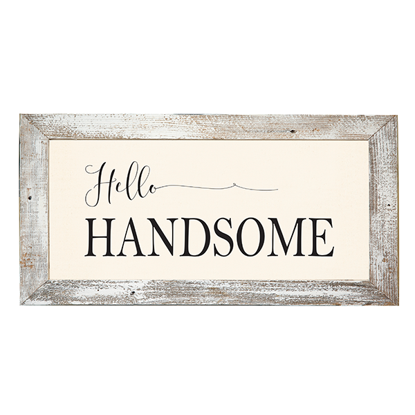 12x24 White Rustic Frame