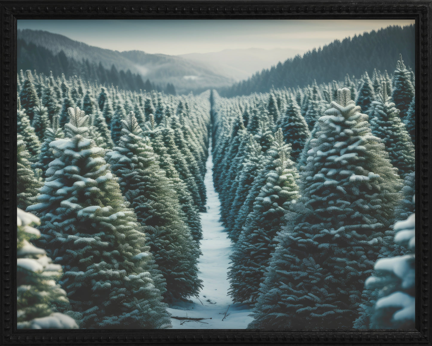 16x20 Black Bead Holiday Gallery Frames