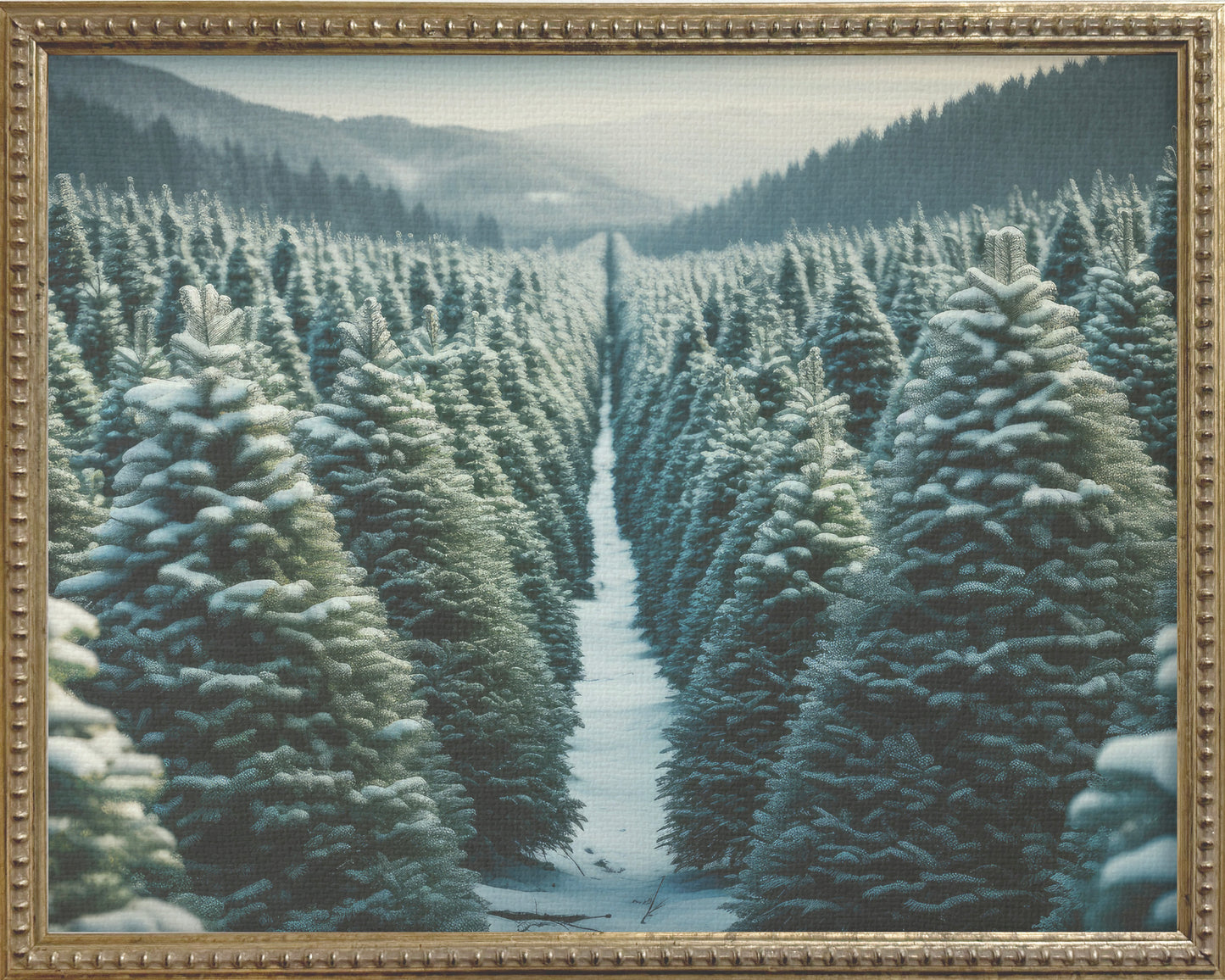 16x20 Silver Bead Holiday Gallery Frames