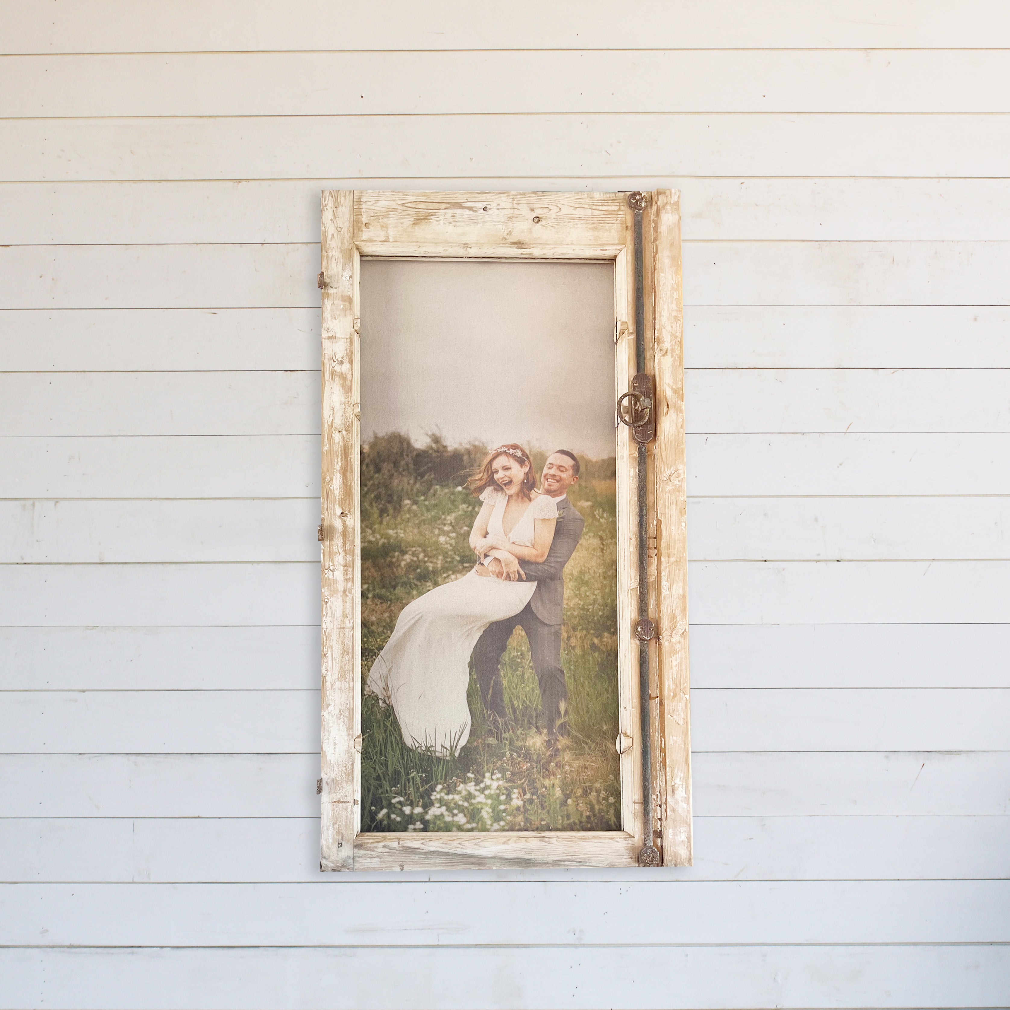 Short & Wide Reclaimed European Frame with Hardware 3003 – The Neutral Nest