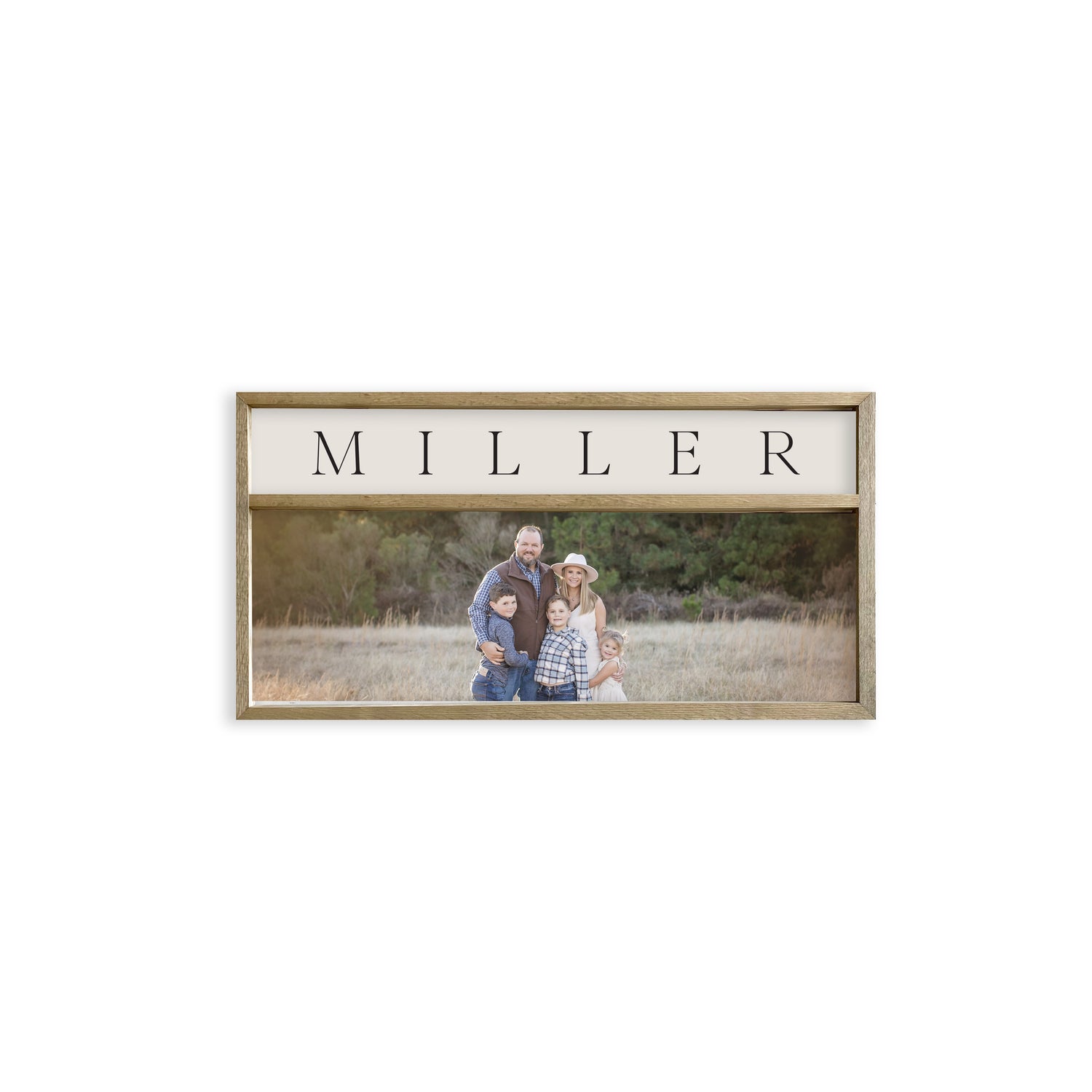 THIN OAK PHOTO FRAME