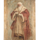 Giant Old World Santa Canvas Scroll
