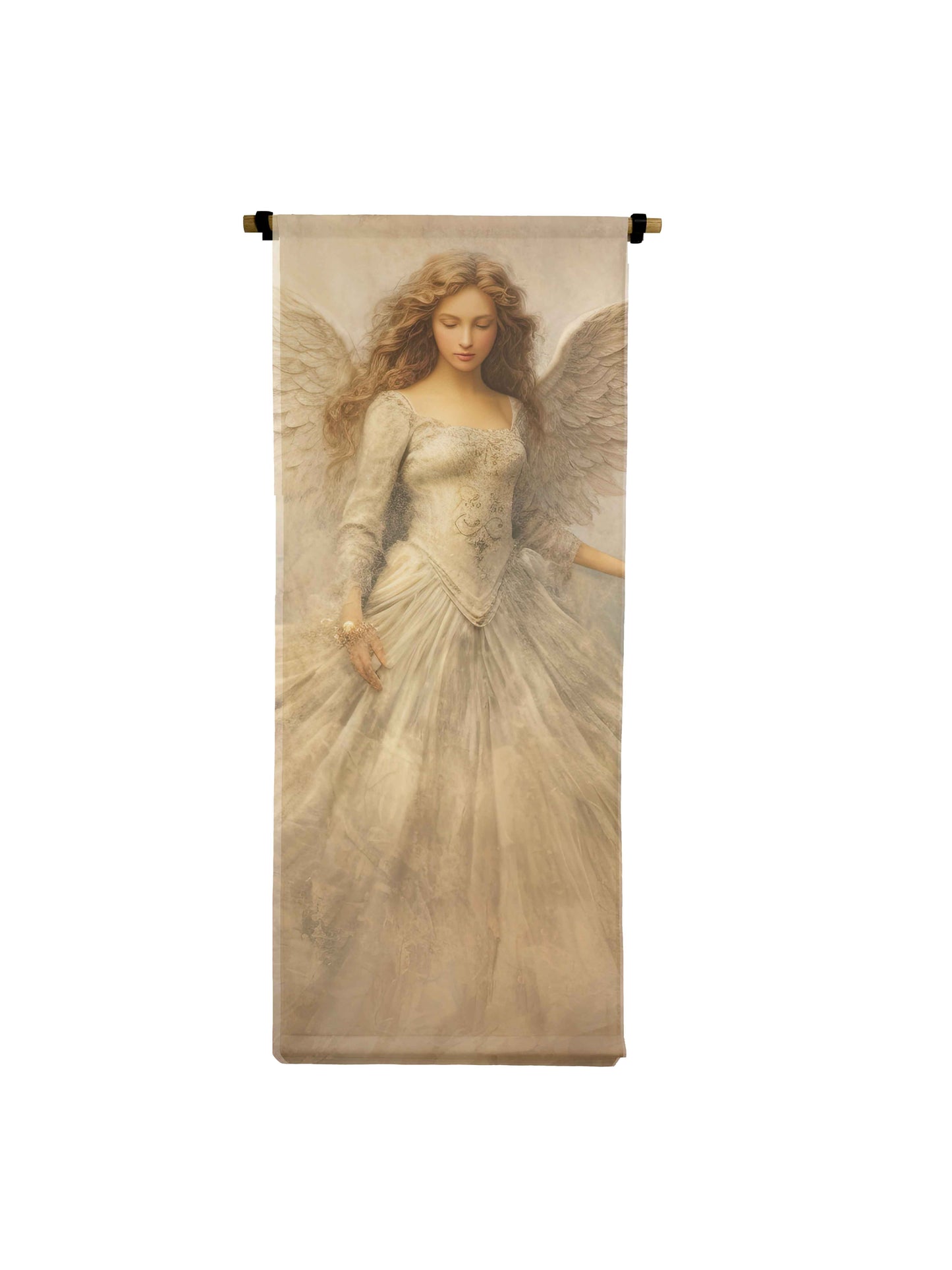 6' Vertical Canvas Scrolls