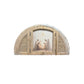 Vintage Arched European Shutter Nativity